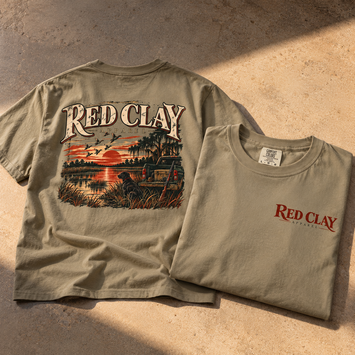 Red Clay Sunset Original